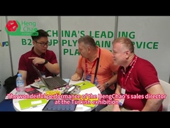 Директор по сбыту HengChao на турецкой выставке